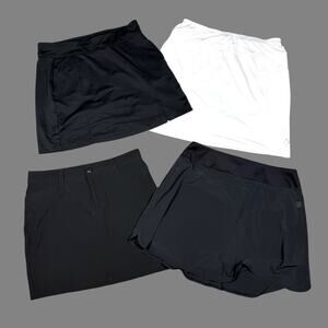Athletic skirt skort bundle size large